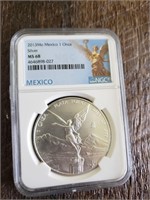 2013 Mexico 1 onza silver MS68 NGC