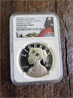 US Mint American Liberty Silver Medal PF69