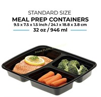 Freshware $64 Retail Meal Prep Containers 100 ct.
