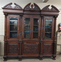 Large mahogany back bar