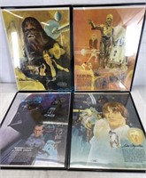 Complete Set of four original Star Wars posters