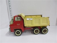 TONKA - DUMP TRUCK, YELLOW/RED