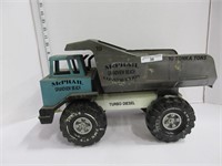 TONKA - DUMP TRUCK, GREY/BLUE