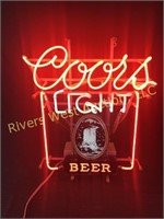 Coors Light Neon Beer Sign