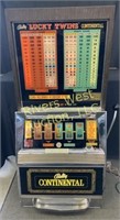 Bally Lucky Twins Continental Nickle Slot Machine