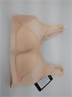 New women's shekini peach sports bra, size small