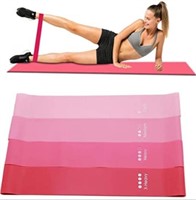 4 Exercise Resistance Bands PLUS Carry Bag