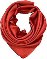 NEW - YOUR SMILE Silk Feeling Scarf Women's
