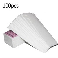 100Pcs Professional Hair Removal Waxing Strips