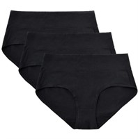 Innersy Womens M Black Underwear (Pack of 3)
