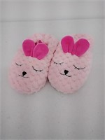 New Kids bunny slippers, size L9-10