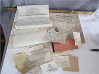 Box of Paper Items 1936 & 37