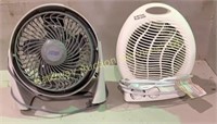 Table Top Fan and Heater