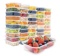 New prep naturals [50 pack, 17oz] Food Storage