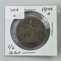 1844-O U.S. Half Dollar