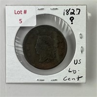 1827 U.S. Large Cent