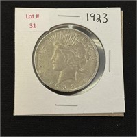 1923 U.S. Peace Dollar
