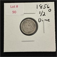 1856-O U.S. Half Dime