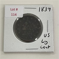 1839 U.S. Large Cent