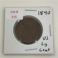 1840 U.S. Large Cent
