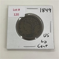 1849 U.S. Large Cent