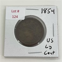 1854 U.S. Large Cent
