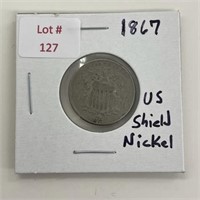 1867 U.S. Shield Nickel
