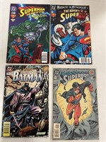Lot of 4 Comic Books