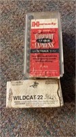 HORNADY 17 HMR BULLETS & WILD CAT 22 CARTRIDGES