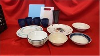 CORELLE DISHES AND  OTHER