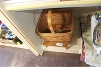 LONGABERGER BASKET AND STAND