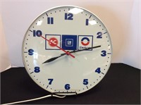AC GM Delco Wall Clock, Works