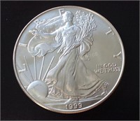 1999 American Eagle 1 Oz. Fine Silver Dollar