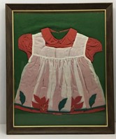 Vintage Child's Dress-Framed