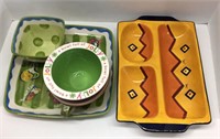 Colorful Ceramic Serving Dishes