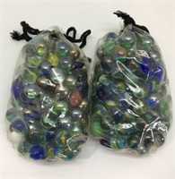 Two Bags of 101 Marbles