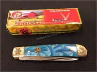 New Crowing Rooster Pocket Knife