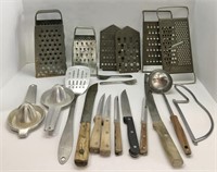Assortment of Vintage Kitchen Items