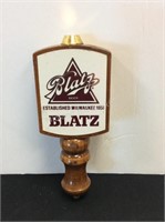 Wood Blatz Beer Tap Handle