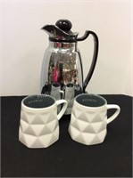Coffee Carafe & Keurig Mugs