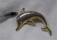 Sterling  Taxco Mexico Dolphin Pendant/Brooch