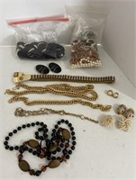 Vintage Belts and Costume Jewelry