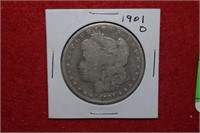 1901-O Morgan Silver Dollar