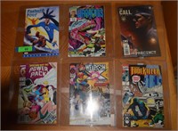 (6) Marvel Comic Books in Protective Sleeves