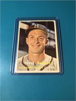 1957 Topps #392 Chuck Tanner – Milwaukee Braves Pi