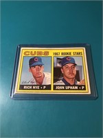 1967 Topps HIGH #608 Rich Nye – Chicago Cubs