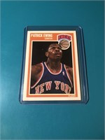 1989-90 Fleer Patrick Ewing – New York Knicks Geor
