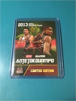 2013 Rookie Gems Giannis Antetokounmpo ROOKIE CARD