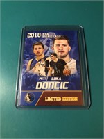 2018 Luka Doncic ROOKIE CARD Rookie Gems Limited E