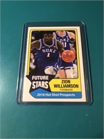 2018 Future Stars Zion Williamson ROOKIE CARD – Pe